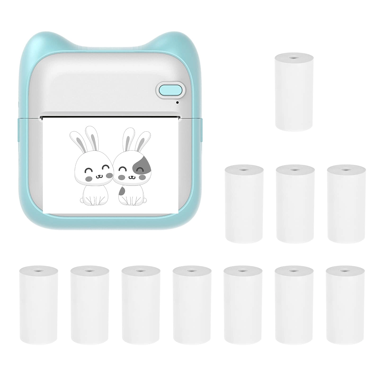 Moniss Mini Pocket Photo Printer - Thermal Printing 57x25mm