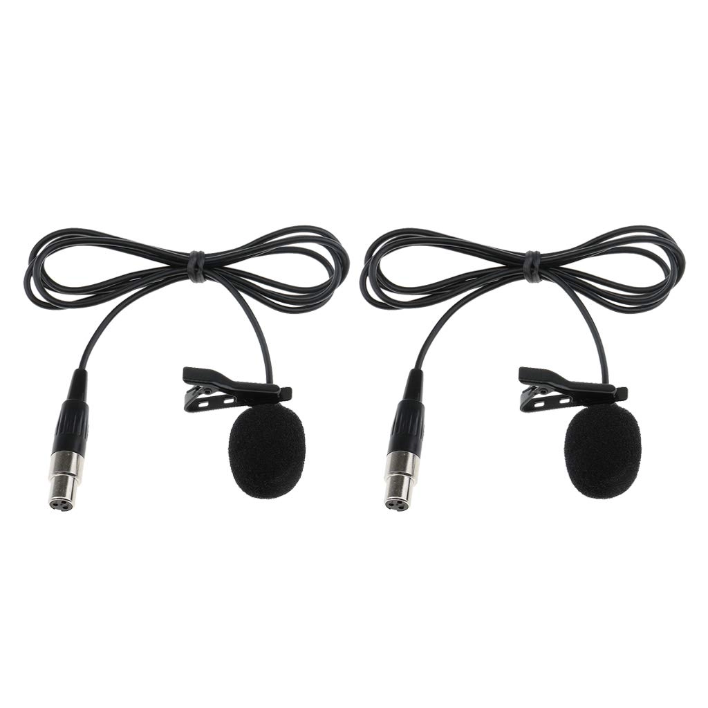 XTGHL Lavalier Lapel Microphone XLR Microphone - Unidirectional 3-Pin