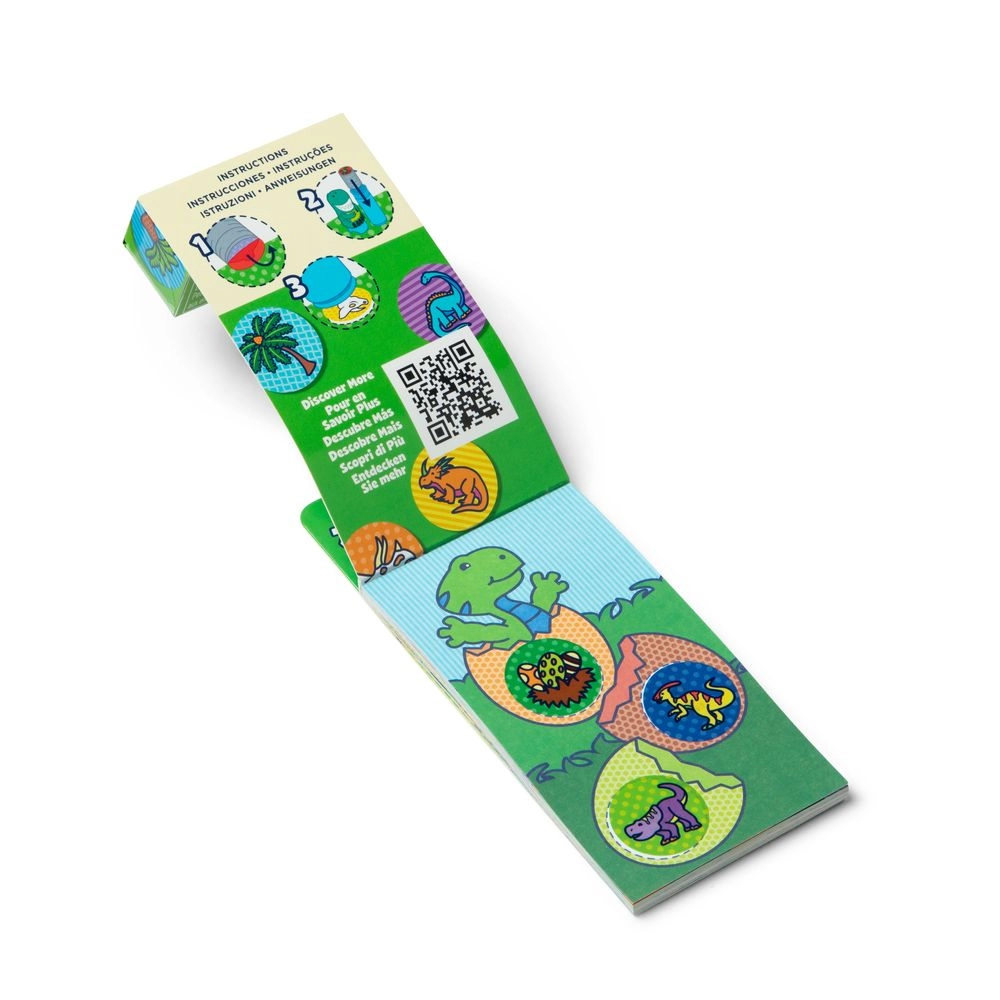 Dinosaur Activity Sticker Book 200 pcs