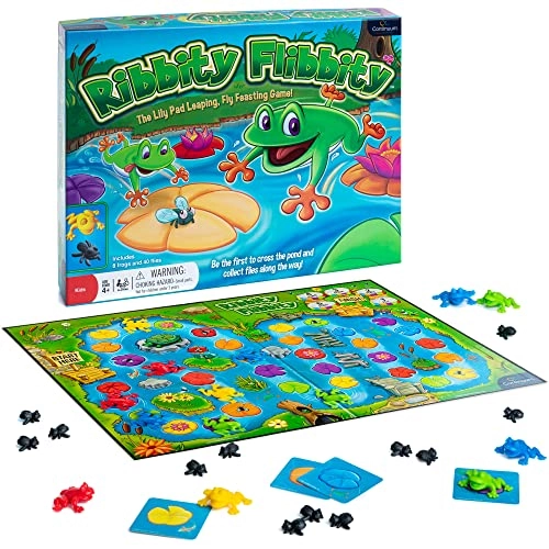 Ribbity Flibbity: The Lily Pad Leaping, Fly Feasting Game, Fun Frog-Themed