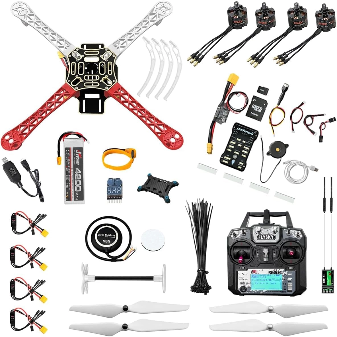 F450 - Drone Kit with Pixhawk Integrated GPS