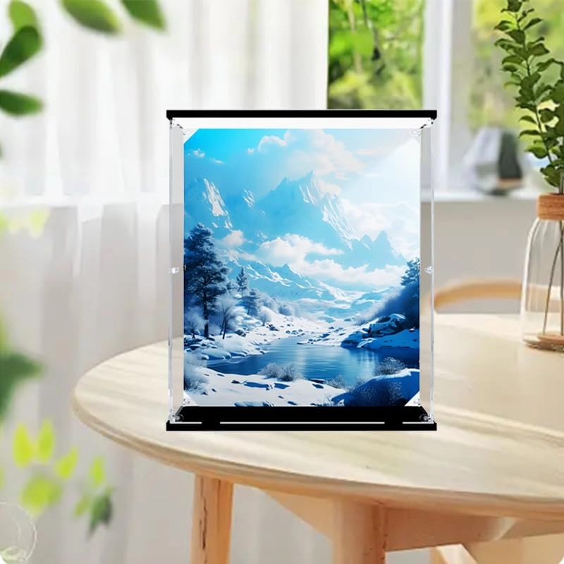 Clear Acrylic Display Case - Ice Palace