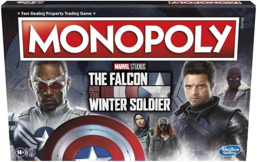 Hasbro Monopoly: Marvel Studios' The Falcon and The Winter Soldier Edition