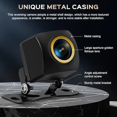 License Plate Backup Camera - Night Vision RCA 1080P