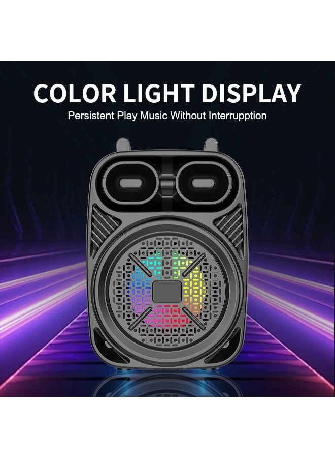 ZQS803 - Wireless Bluetooth Built-In Microphone RGB LED Party Lights