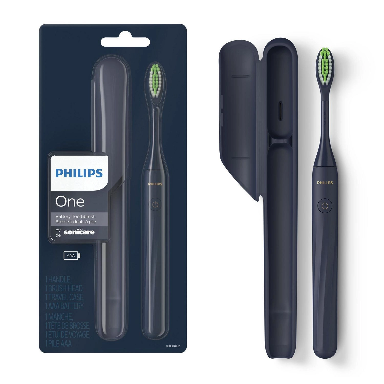 One - Battery Toothbrush 2 Piece