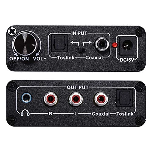 NK-C6 - Digital to Analog Headphone Amplifier Toslink/Coaxial