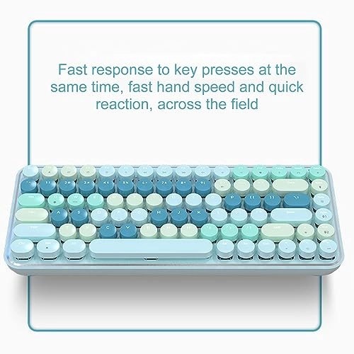 Retro Mechanical Keyboard - EN Wired/Wireless