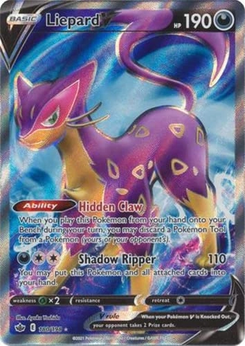 Pokemon USA, Inc. Chilling Reign Liepard V 180/198