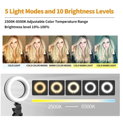 F-601A - 5" LED 5 Light Modes 10 Brightness