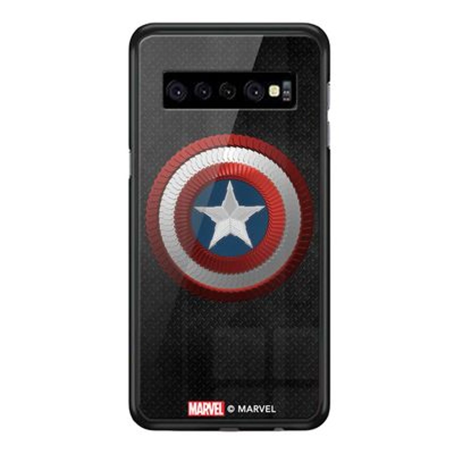 Wackylicious Vibranium Shield Back Case for Galaxy S10