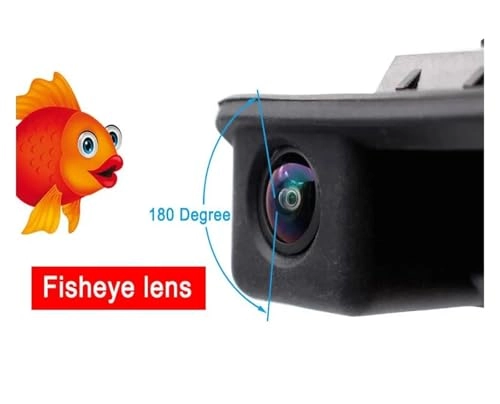 Intelligent Dynamic Trajectory Car Rear View Camera - Night Vision Wire 4K AHD 1080P