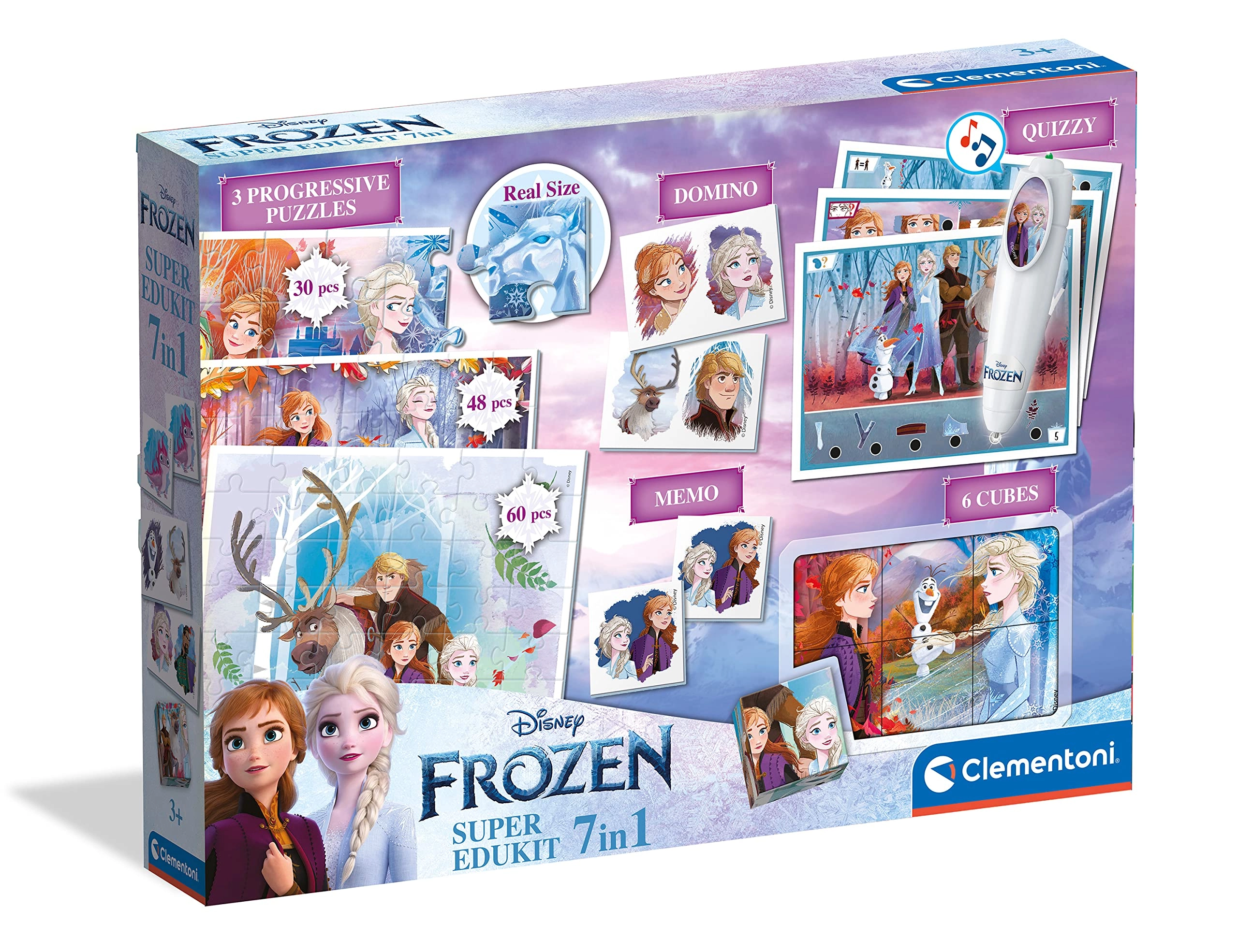 Clementoni Super Edukit 7 in 1 - 3 Years 7 pieces