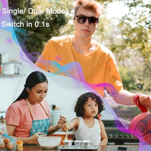 Open Ear Clip Headphones Wireless Headphone