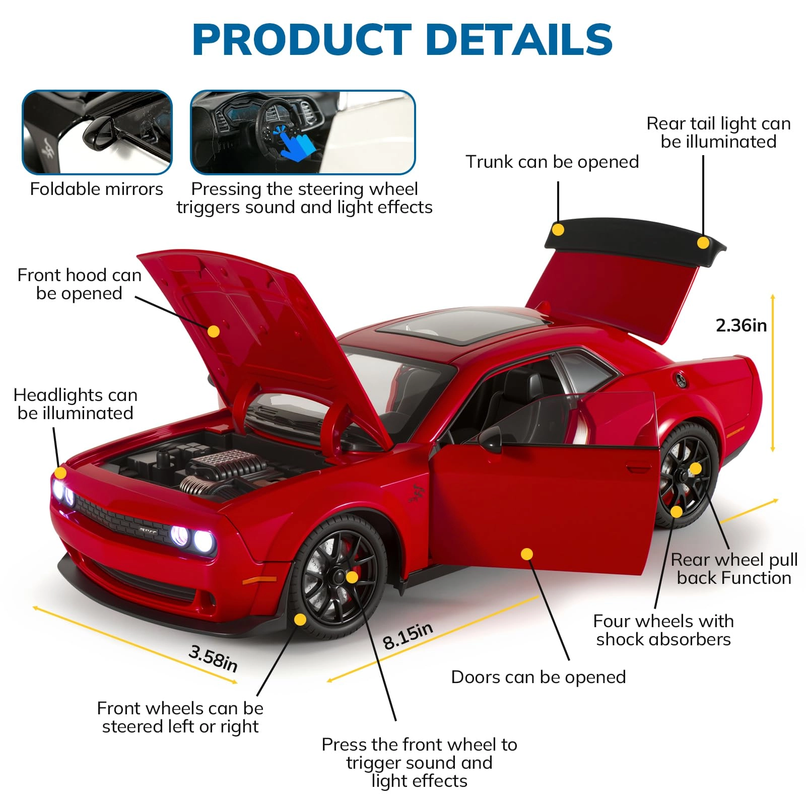 Hellcat - 1/24 1 pcs