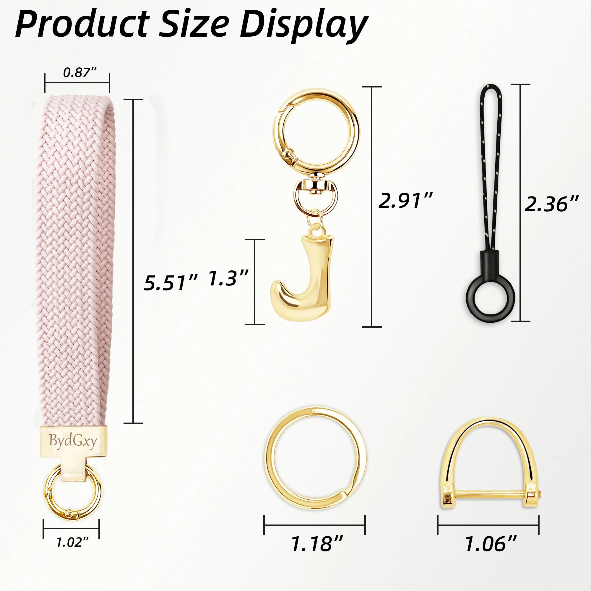 Initial Keychain - Letter