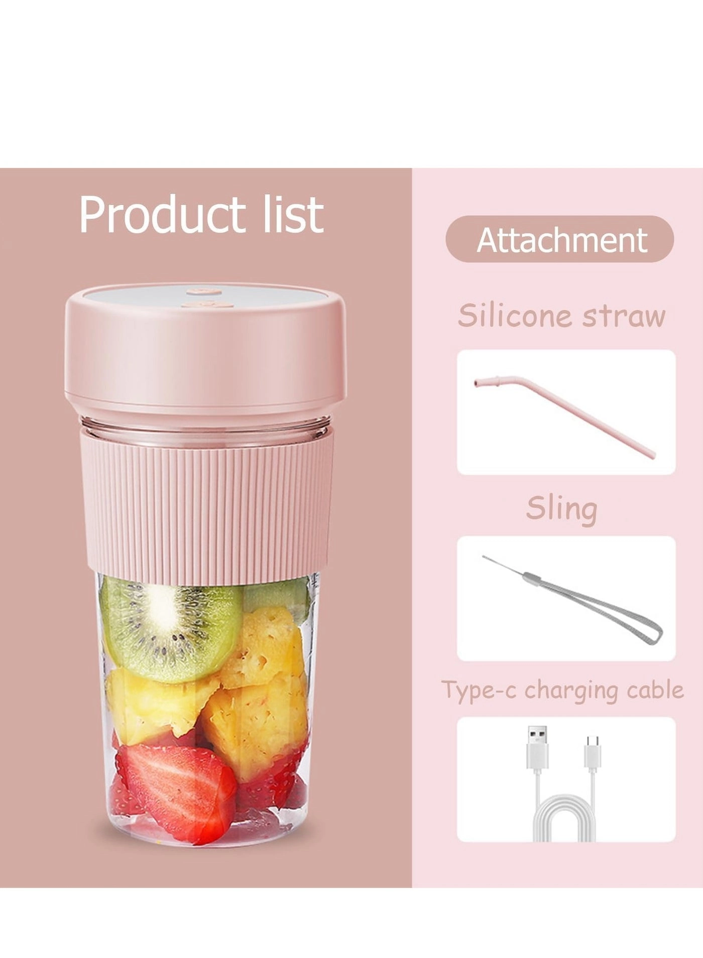 QXVWN0666 - 350 ml Pink