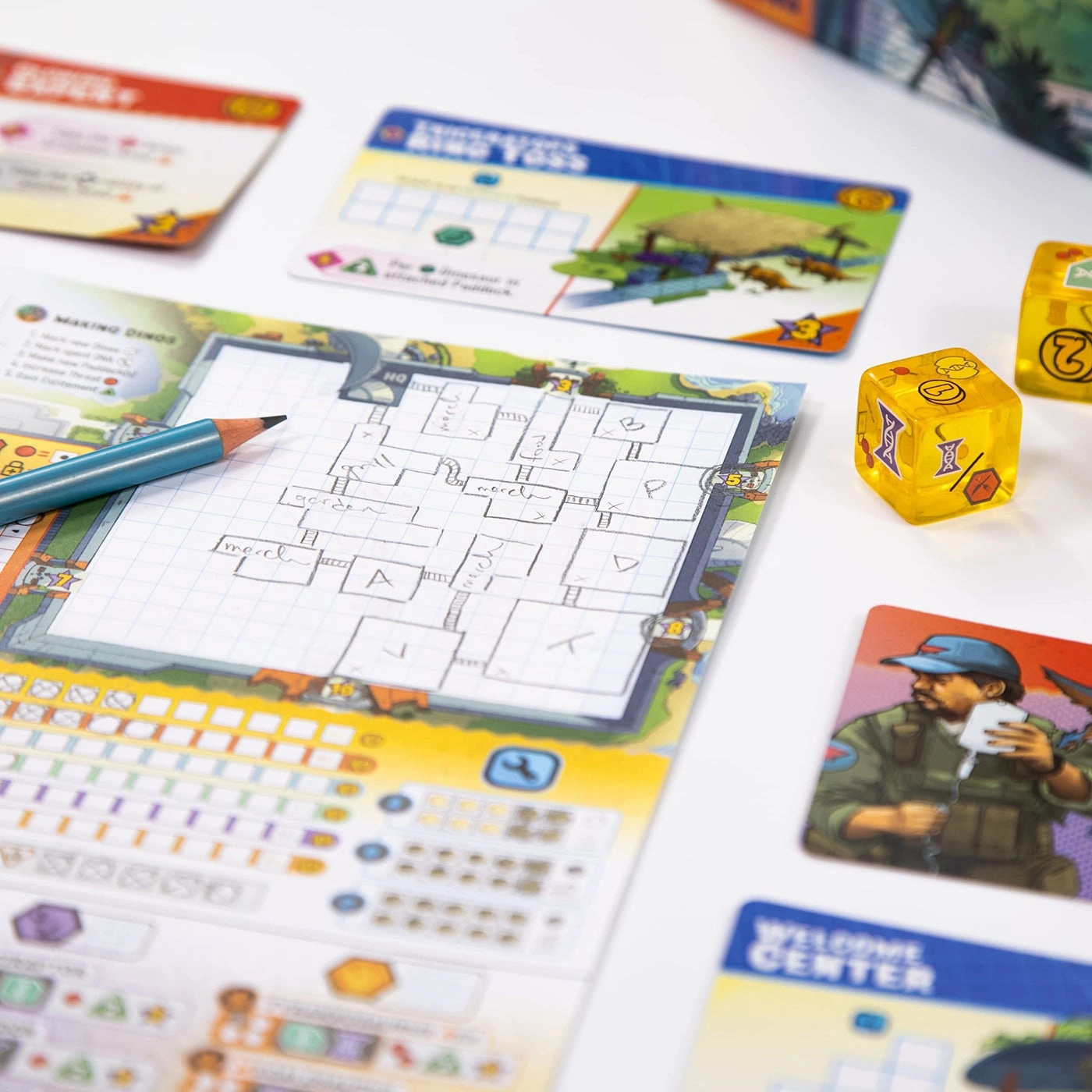 Dinosaur Island: Rawr 'n Write