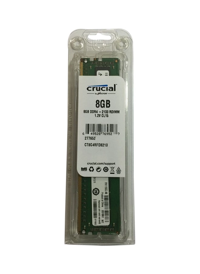 Crucial DDR4-2133 RDIMM - 8GB
