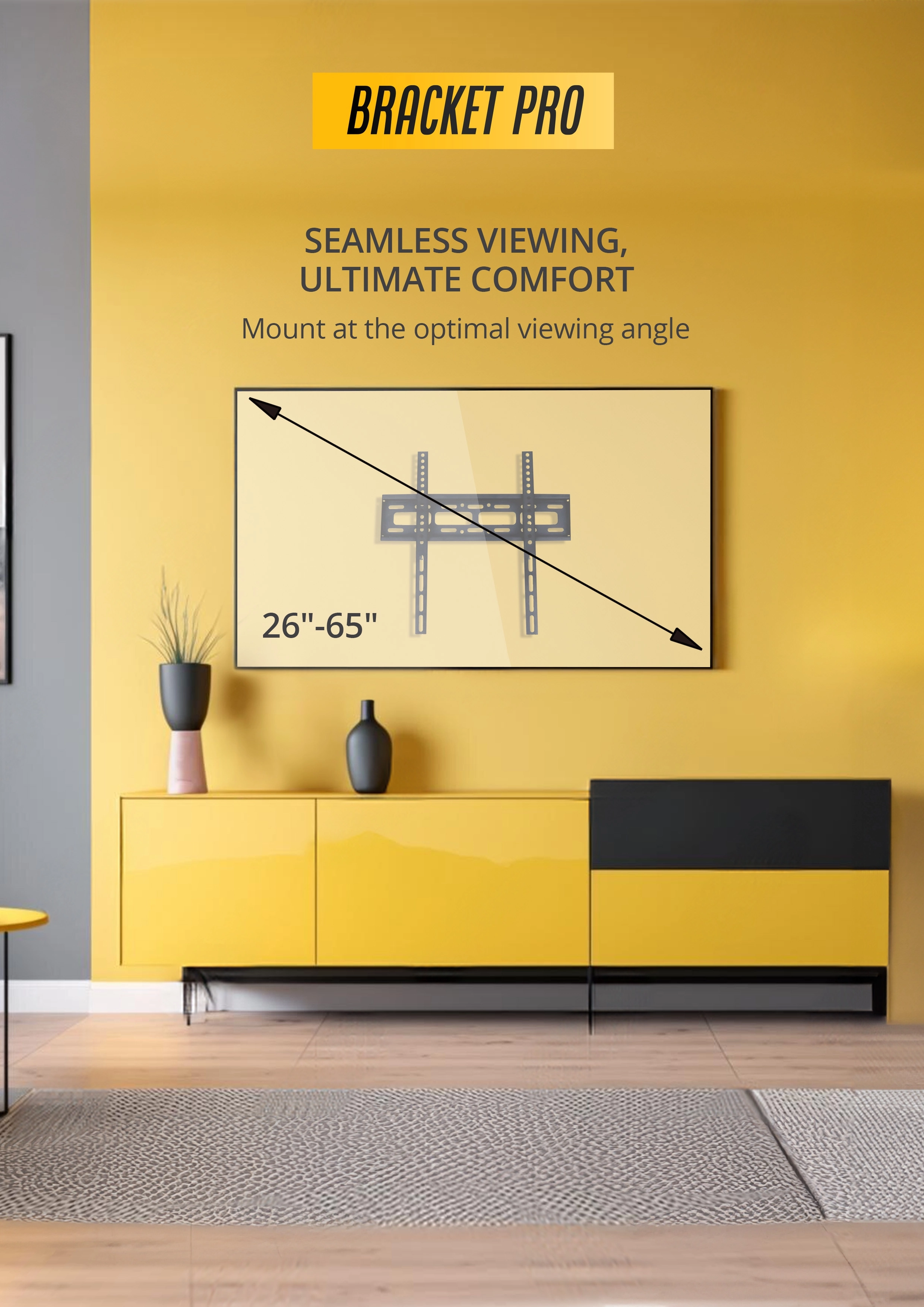 Fixed Mount - 25 kilogram 14"-43"