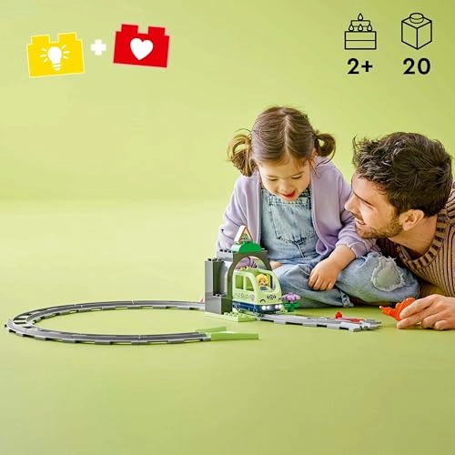 Town Train Tunnel and Tracks Expansion Set (10425) - multicolor 2+
