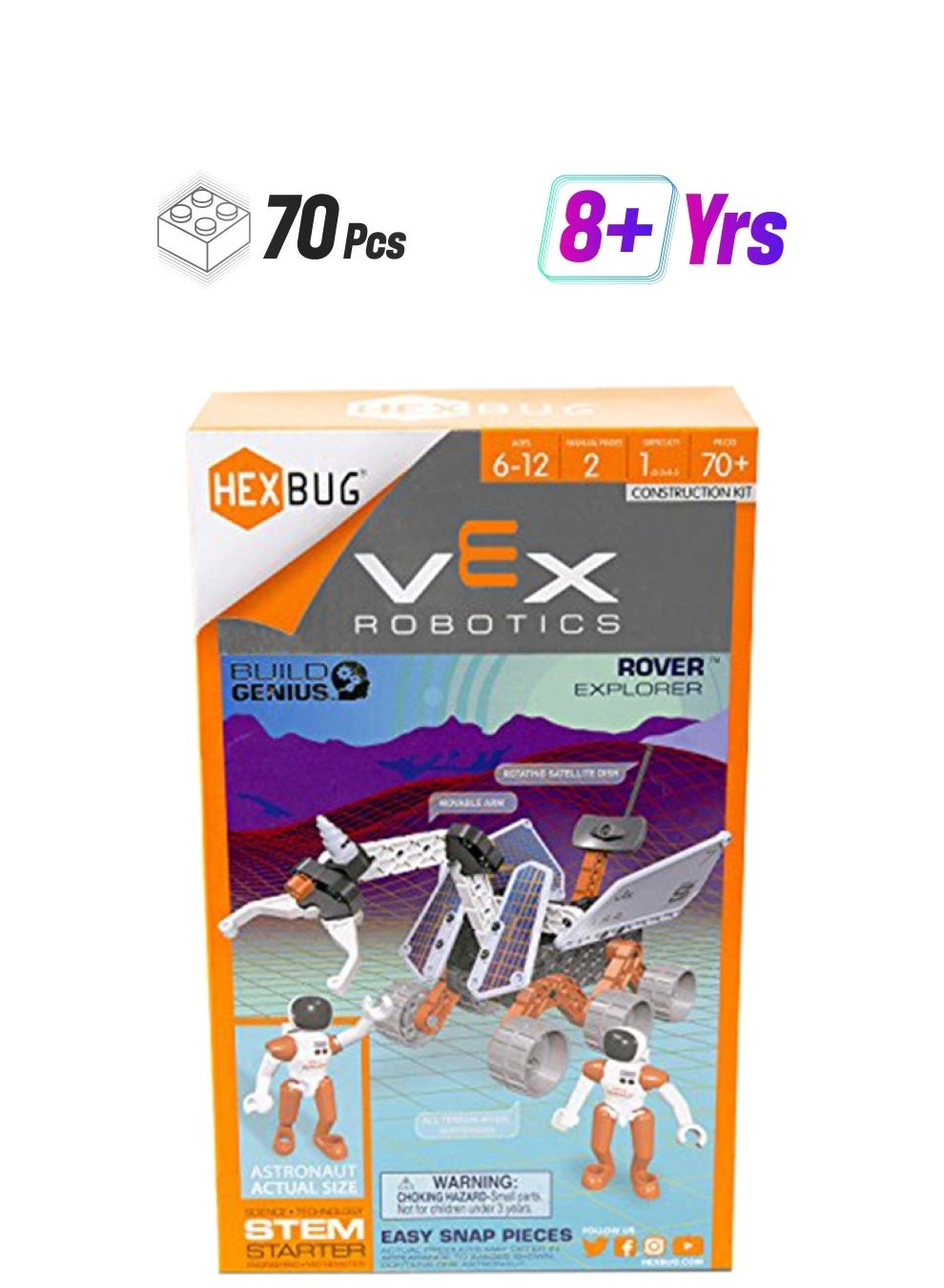 HEXBUG Vex Explorers Rover - 70 8+ Years Multicolour