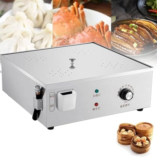 Electric Steamer - 3000W 4 Holes Stainless Steel