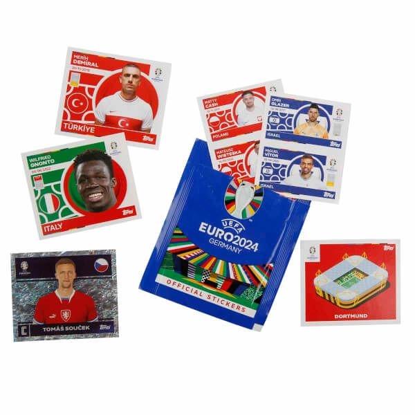 Official Euro 2024 Sticker Collection - Starter Pack - 24pcs