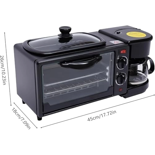 Espresso Machine + Turkish Coffee Maker + Coffee Grinder - BT-CG207 + 3in1 Breakfast Maker