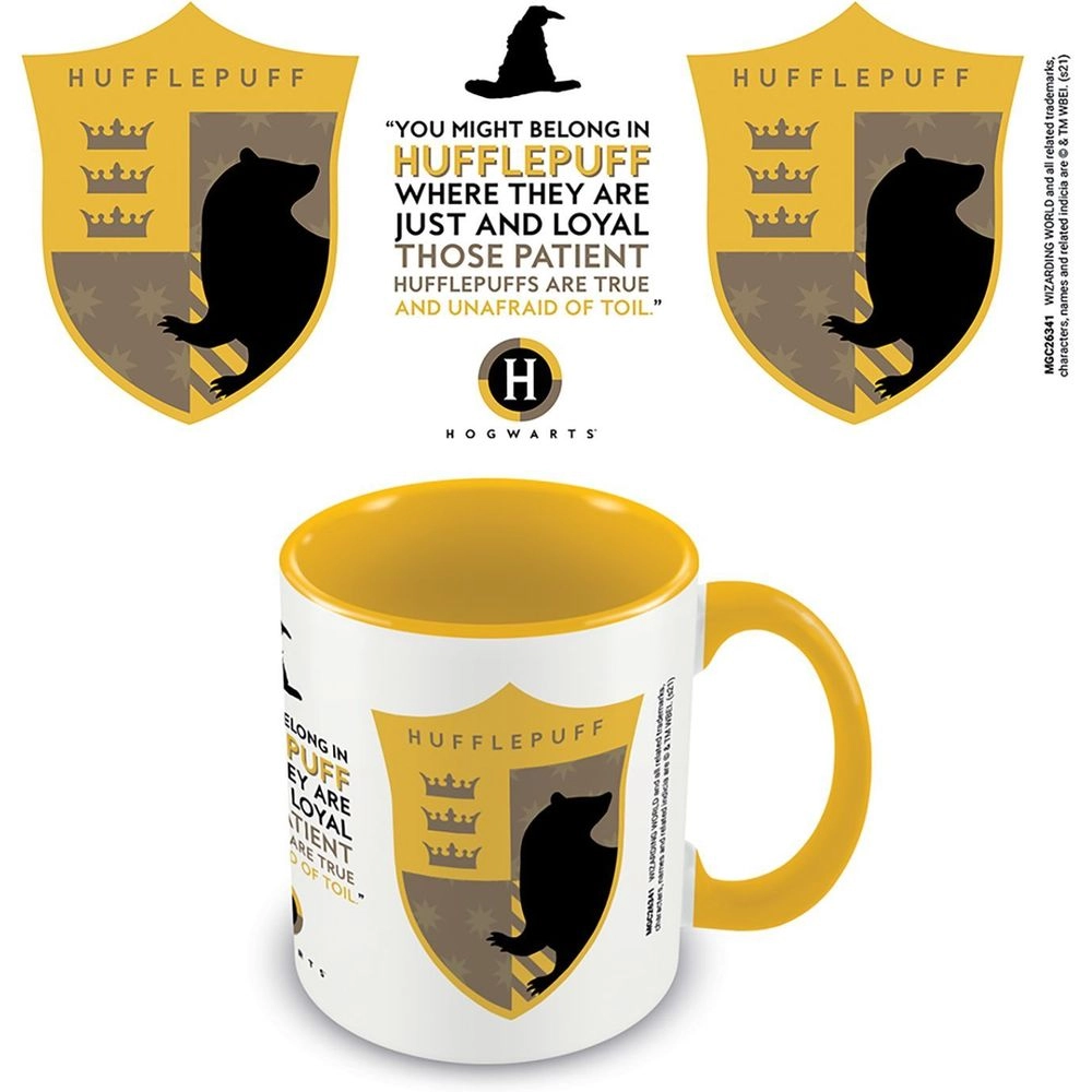 PYRAMID Harry Potter Hufflepuff House Pride Mug - 312 ml
