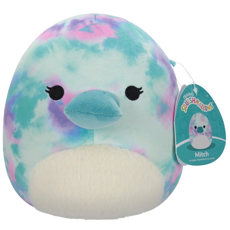 Platypus Brindall Rainbow Tie-Dye 18.03 cm Plush