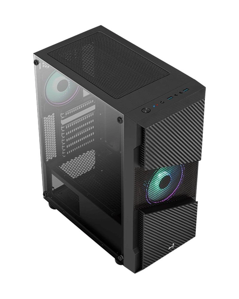 Menace Saturn - full tempered glass side panel