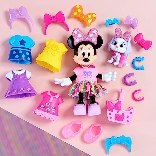 Minnie Mouse Pet Fashion Set - 6-inch Plastic 23-piece Ages 3+