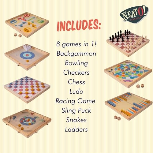 Neato! TIME to Play 8-in-1 Game - 8 - 12 years