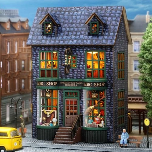 Miniature Dollhouse Kit - The Magic Shop 1:32