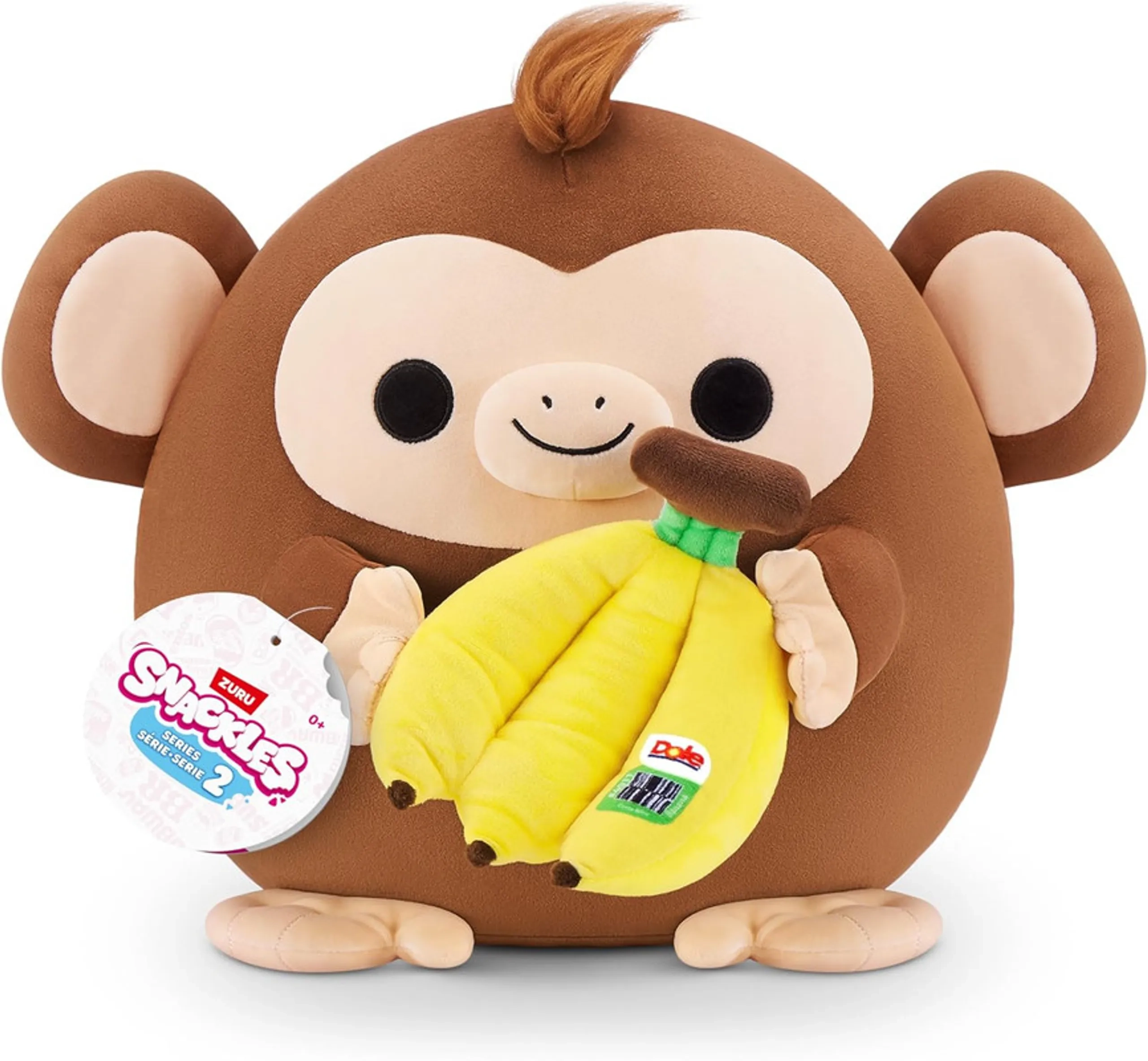 ZURU Snackles Series 2 - Monkey & Dole 18 cm
