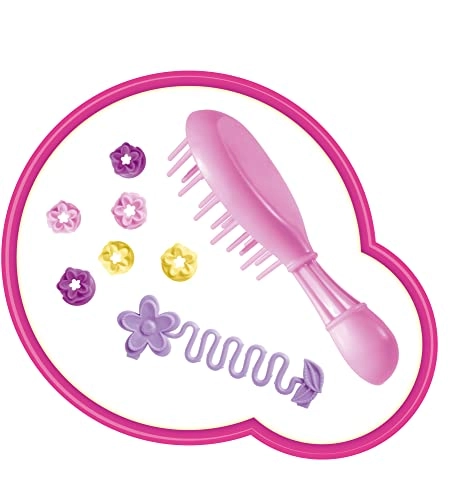 Steffi Love Flower Hair Doll Set - 29cm Girl Pink Ages 3+