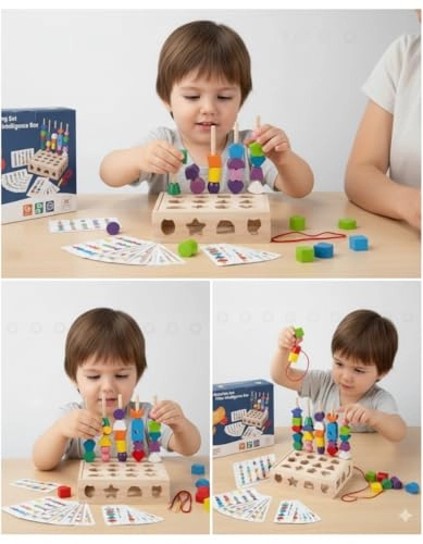 Geometric Shape Matching Building Blocks - 3 Years And Up 216 pieces