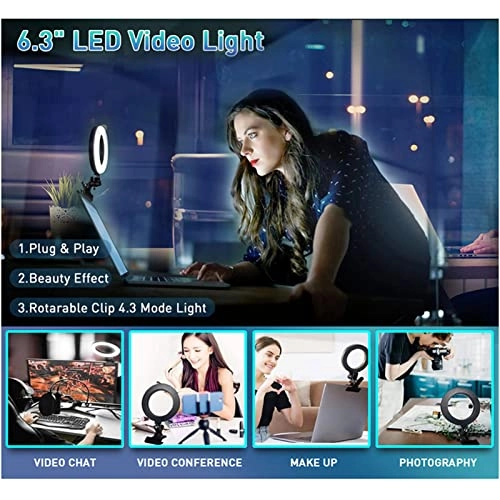 Ring Light - 6'' Dimmable USB Powered