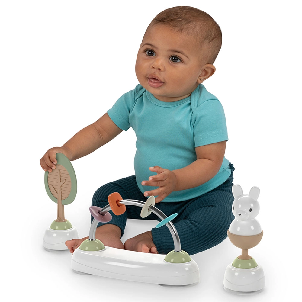 Step & Sprout 3-In-1 Activity Walker - Gray 6-24 months