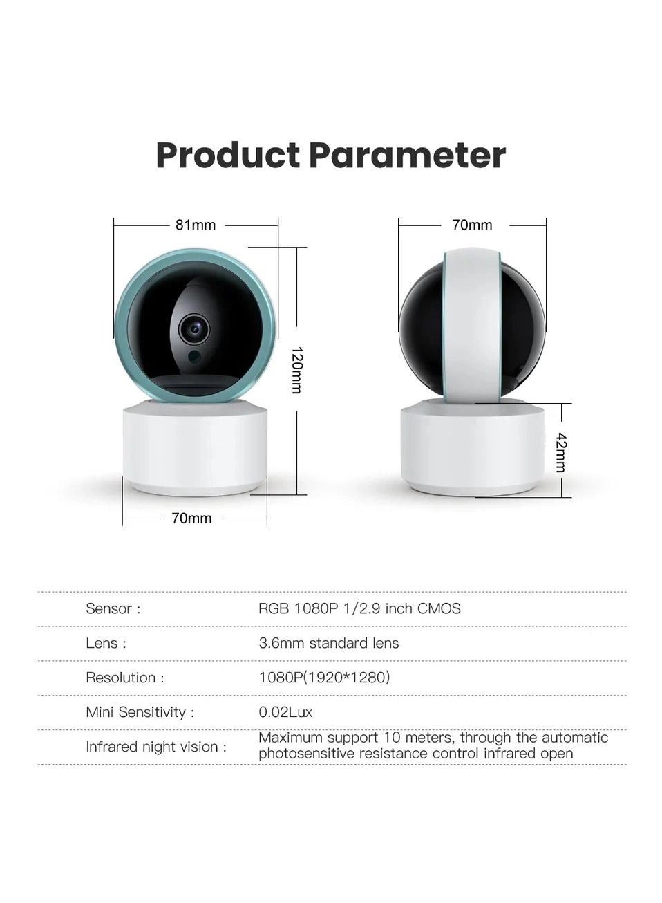 Home IP Camera 1080P