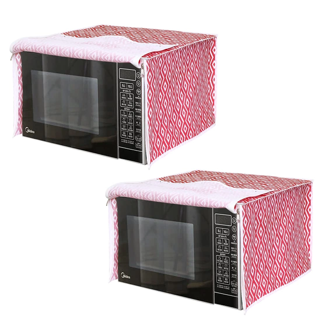 PrettyKrafts Microwave Oven Cover Set
