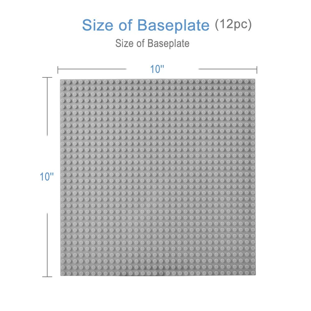 Classic Baseplates - 32x32 studs 12pcs