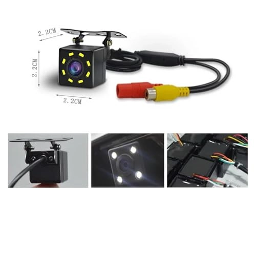 Car Rear View Camera - 8 LED Night Vision 648*480
