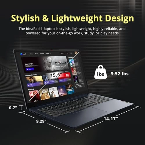 IdeaPad 1 - 15.6'' Celeron 12GB DDR4 512GB SSD