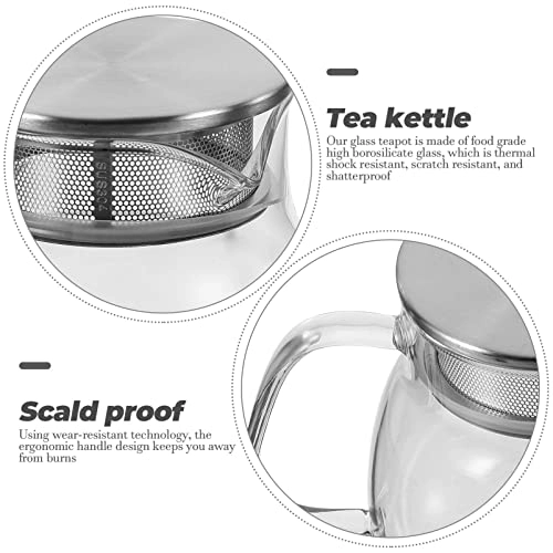 Glass Kettle - Glass 500 Milliliters