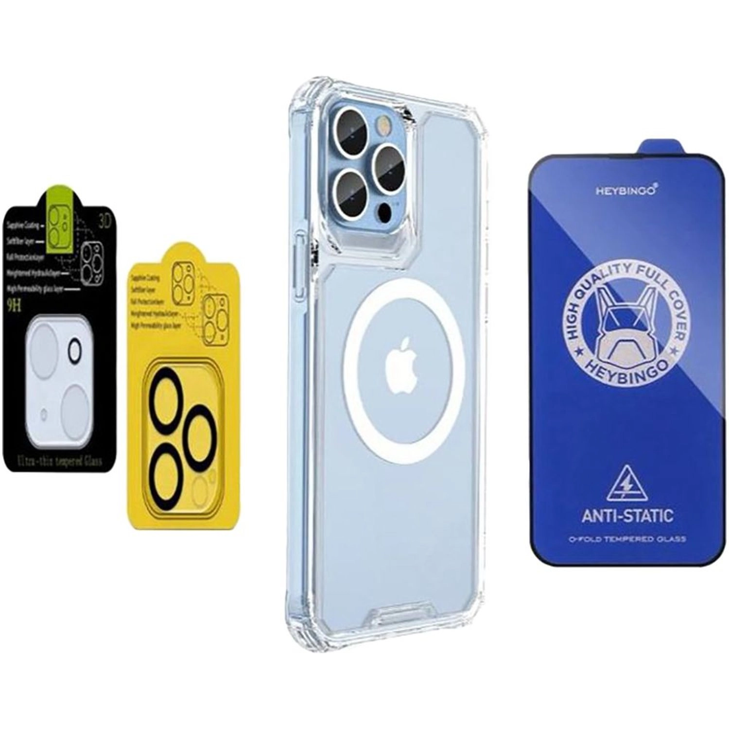 Crossfit MagSafe Case With Lens And Screen Protector for iPhone 14 Pro Max