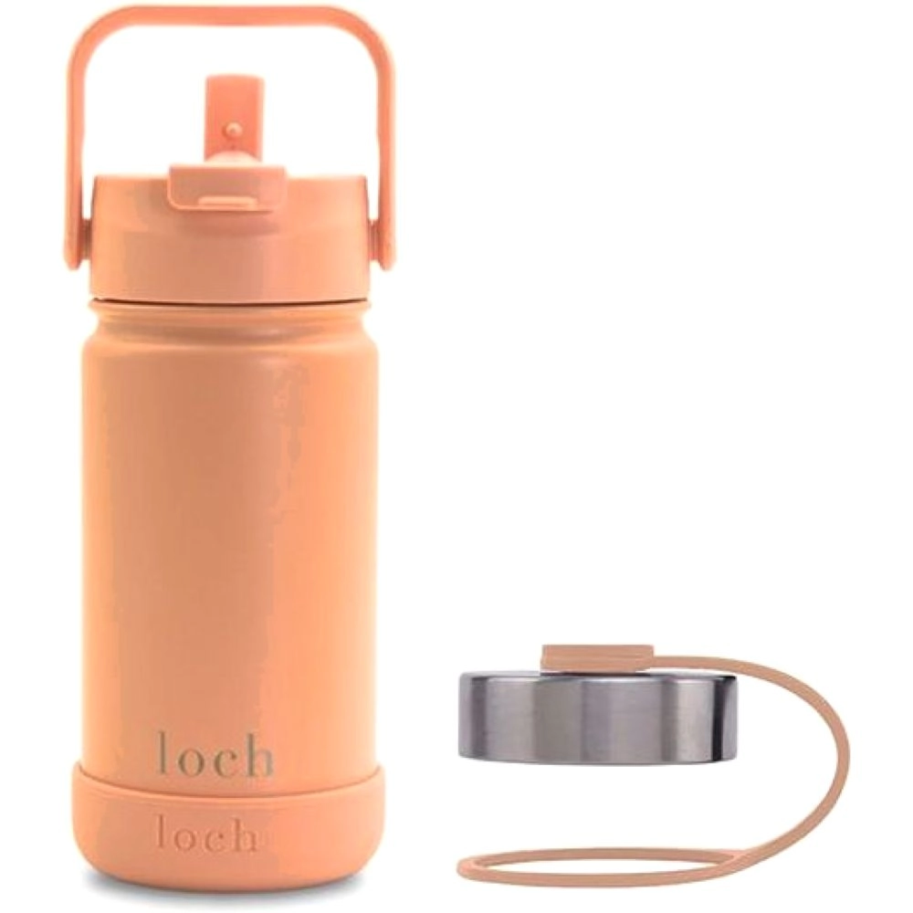 LOCH Water Bottle - 2 in 1 Straw Lid 420 ml