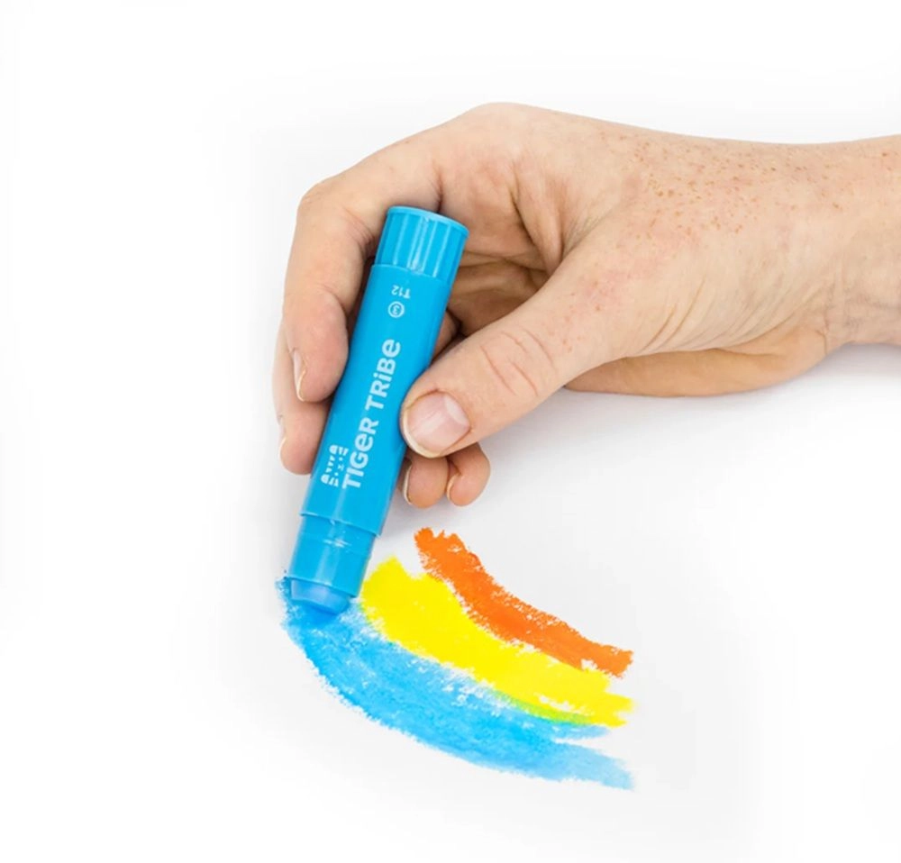 Mini Silk Crayons - 12 Pcs