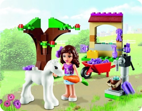 Olivia Newborn Foal (41004) - mini-doll moving water pump